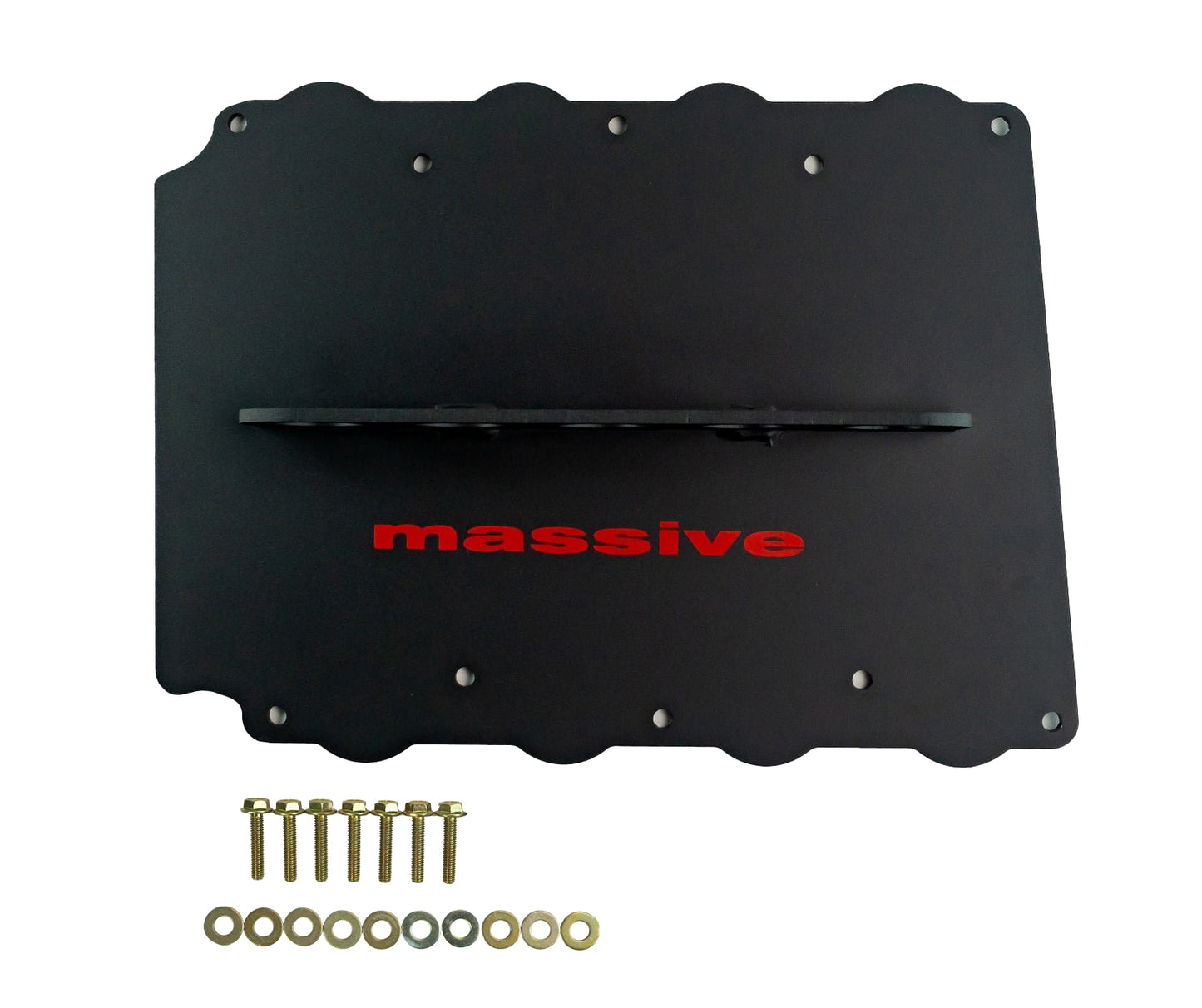 Massive Speed System Coyote Engine 5.0 Lift plate Conspiracy black Top View