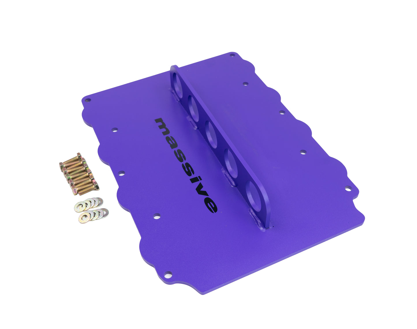 Massive Speed System Coyote Engine 5.0 Lift plate Signature Textured Purple