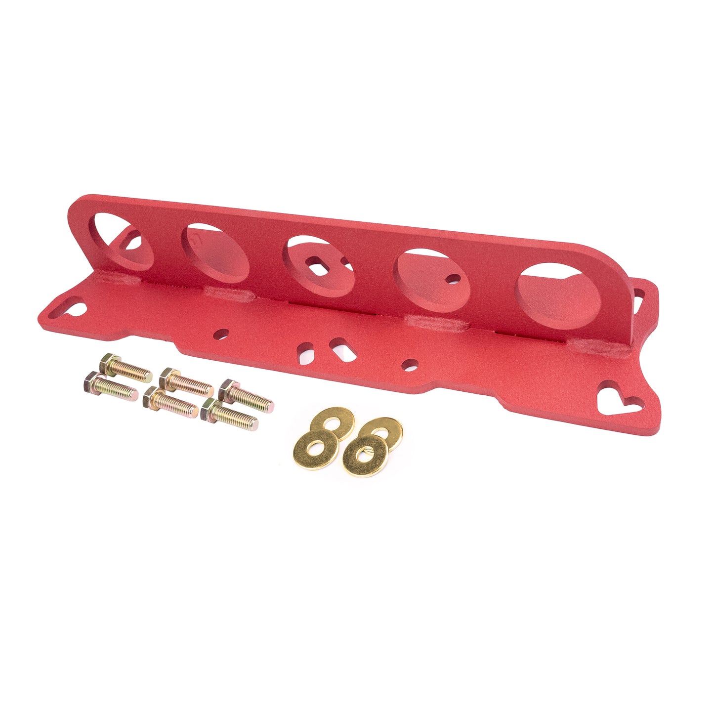 Ford WindsorEFI Lift Plate Wrinkle Red