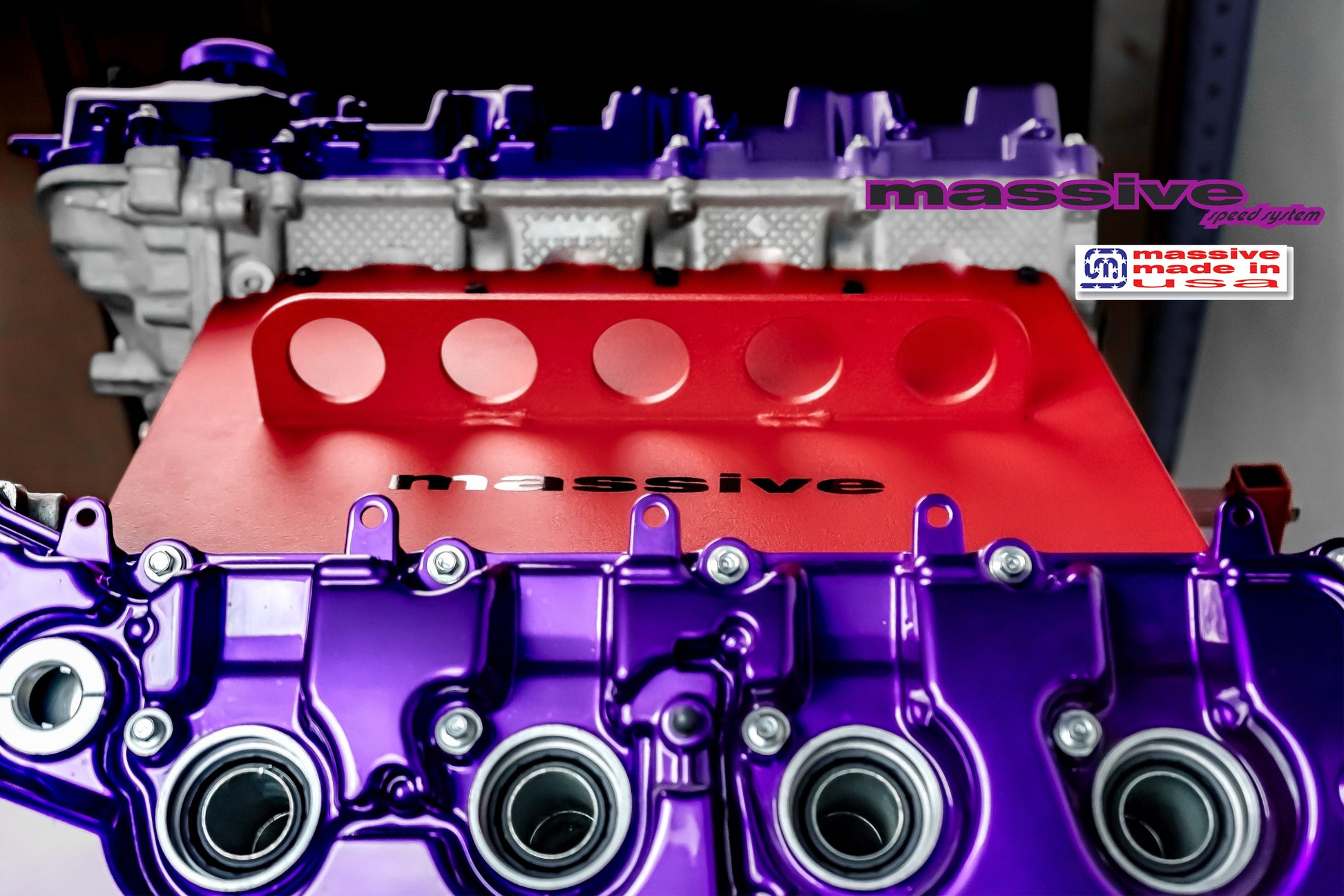 Massive Speed System Coyote Engine 5.0 Lift plate - EngineLiftPlates.com