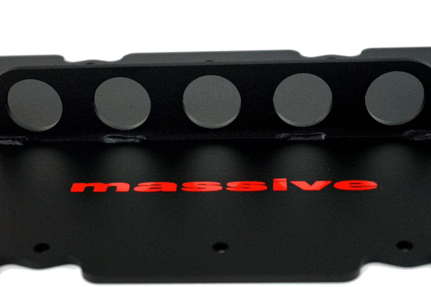 Massive Speed System Godzilla Engine 7.3 6.8 V8 Lift plates black close up