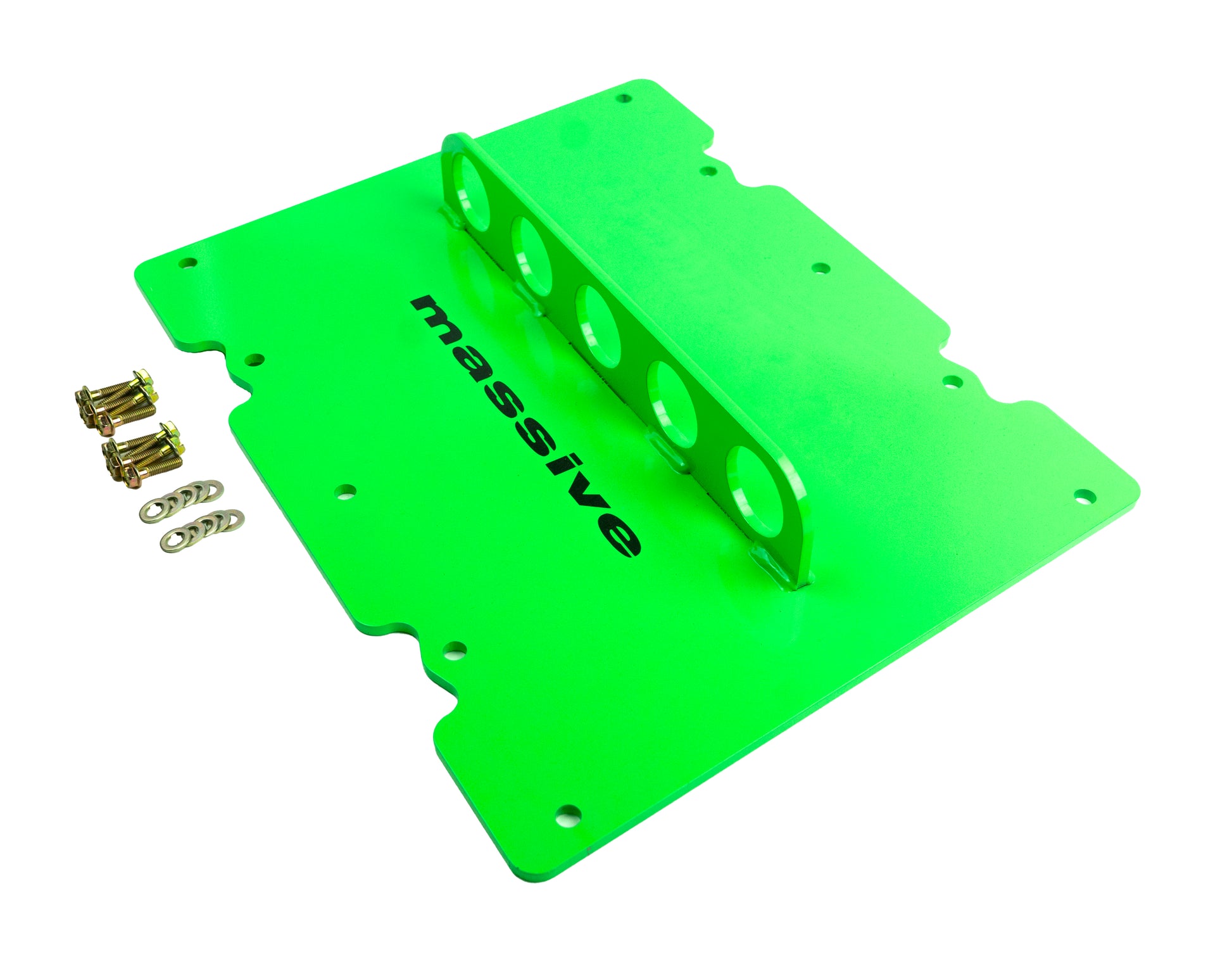 Massive Ford Godzilla Engine 7.3 6.8 Lift plate Neon Green